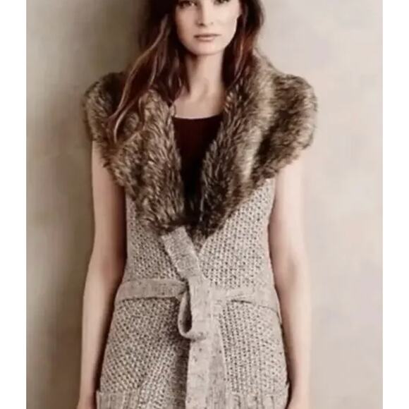 Anthropologie Angel of the North Sweater Vest XS - Picture 3 of 14